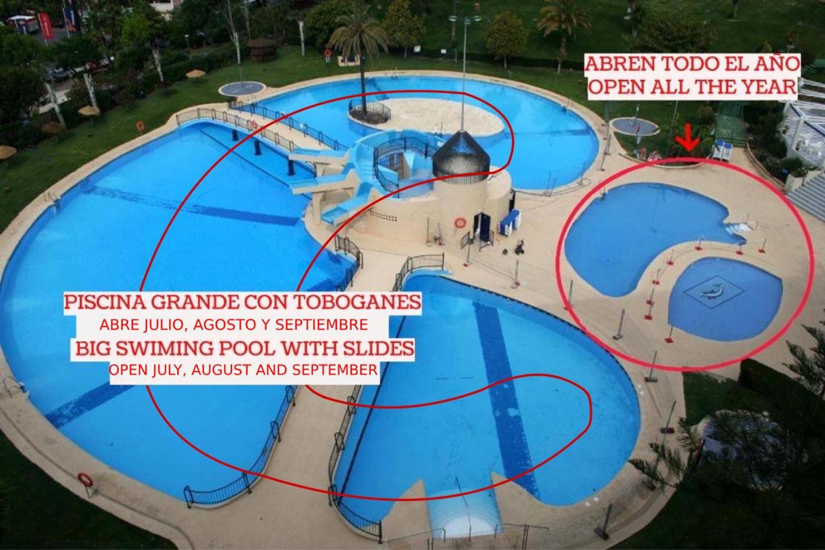 Apart With Swimming Pool Open All Year 贝纳尔马德纳 外观 照片